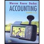 accounting chapter 14 26 23rd edition warren reeve duchac 0324663900, 9780324663907