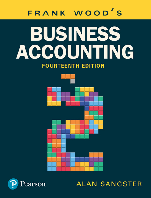 frank woods business accounting volume 2 14th edition sangster, alan, wood, frank 1292209208, 9781292209203