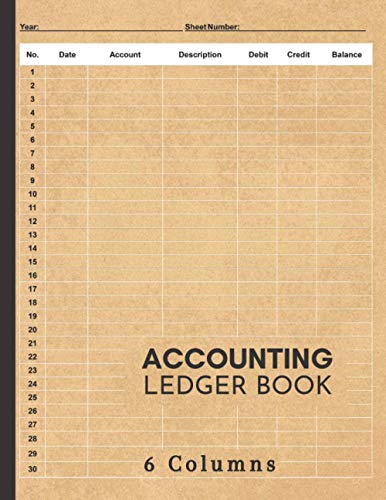 accounting ledger book large simple accounting ledger for bookkeeping and small business income expense