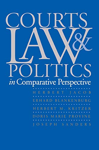 courts law and politics in comparative perspective 1st edition herbert jacob , erhard blankenburg , herbert