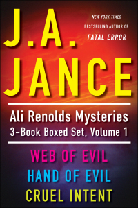 j a jances ali reynolds mysteries 3 book boxed set volume 1 1st edition j.a. jance 1451675771, 9781451675771