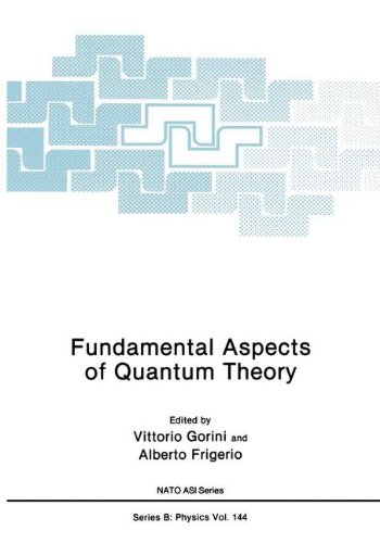 fundamental aspects of quantum theory 1st edition vittorio gorini, alberto frigerio 0306424126, 9780306424120