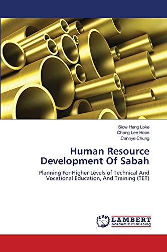 human resource development of sabah planning for higher levels of technical and vocational education and