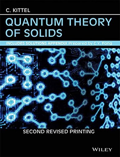 quantum theory of solids 2nd edition c. kittel 8126554991, 9788126554997