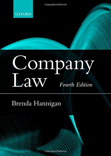company law 4th edition brenda hannigan 0198722869, 9780198722861
