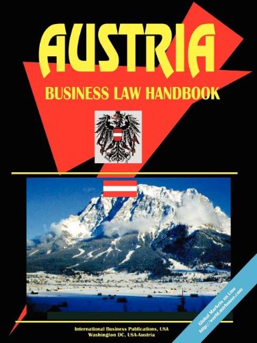 austria business law handbook 1st edition ibp usa 0739729225, 9780739729229