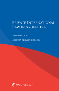 private international law in argentina 3rd edition adriana dreyzin de klor 9403531401, 9789403531403