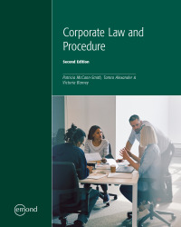 corporate law and procedure 2nd edition patricia mccann smith, tamra alexander, victoria barney 1772557692,