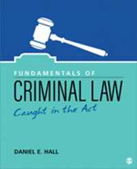 fundamentals of criminal law 1st edition daniel e. hall 1071811738, 9781071811733