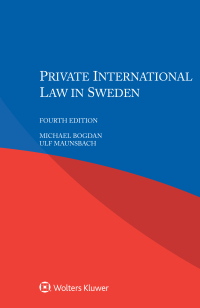 private international law in sweden 4th edition michael bogdan, ulf maunsbach 9403541156, 9789403541150
