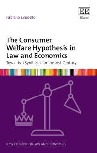 the consumer welfare hypothesis in law and economics 1st edition fabrizio esposito 1800379641, 9781800379640