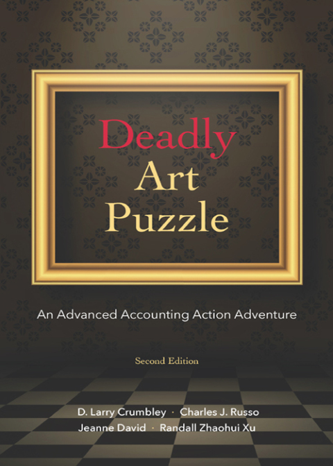 deadly art puzzle an advanced accounting action adventures 2nd edition d. larry crumbley , charles j. russo ,