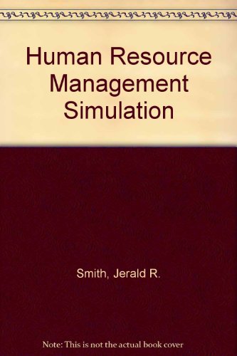 human resource management simulation 1st edition jerald r. smith, peggy a. golden 0130936502, 9780130936509