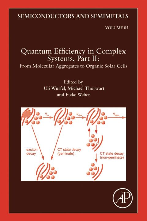 quantum efficiency in complex systems part ii from molecular aggregates to organic solar cells  volume 85 1st