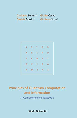 principles of quantum computation and information a comprehensive textbook 2nd edition giuliano benenti,