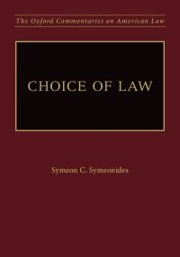 choice of law 1st edition dean symeon c. symeonides 019049672x, 9780190496722
