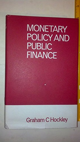 Monetary Policy And Public Finance