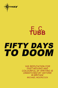 fifty days to doom 1st edition e.c. tubb 0575107367, 9780575107366