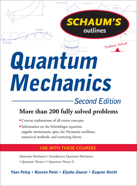schaum s outline of quantum mechanics 2nd edition yoav peleg, reuven pnini,  elyahu zaarur, eugene hecht