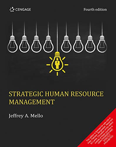 strategic human resource management 4th edition jeffrey a. mello 9353502055, 9789353502058