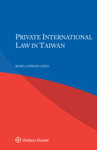private international law in taiwan 1st edition rong chwan chen 9403542225, 9789403542225