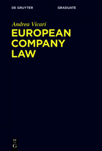 european company law 1st edition andrea vicari 3110722461, 9783110722468