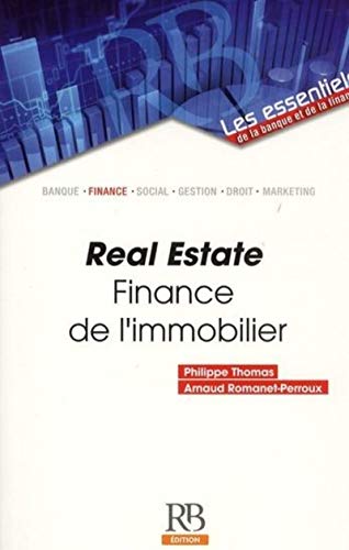 real estate finance de limmobilier 1st edition thomas, philippe, romanet perroux, arnaud 2863255991,