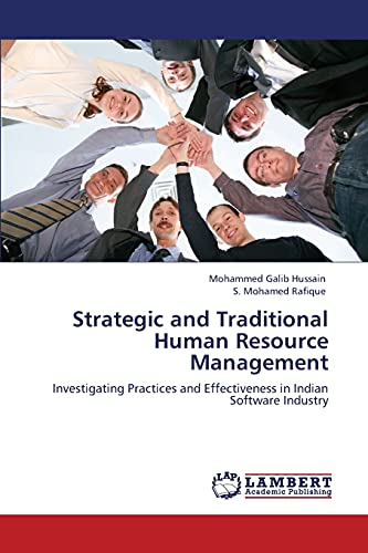 strategic and traditional human resource management investigating practices and effectiveness in indian