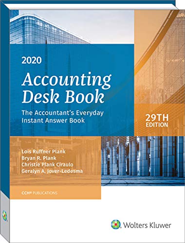 accounting desk book the accountant everyday instant answer book 2020 29th edition lois ruffner plank, donald