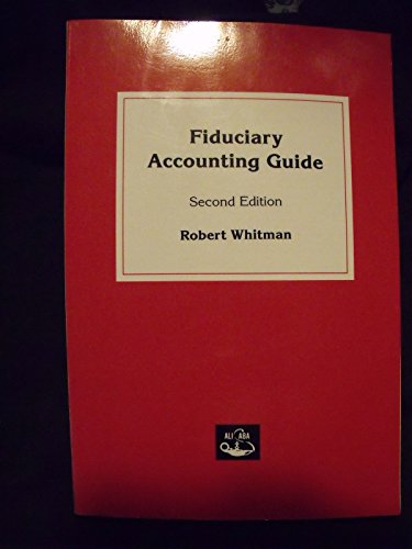 fiduciary accounting guide 2nd edition robert whitman 0831807857, 9780831807856