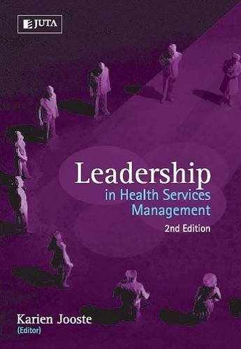 leadership in health services management 2nd edition karien jooste 0702180343, 9780702180347