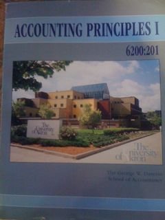 accounting principles i 15th edition the university of akron 0077585526, 9780077585525