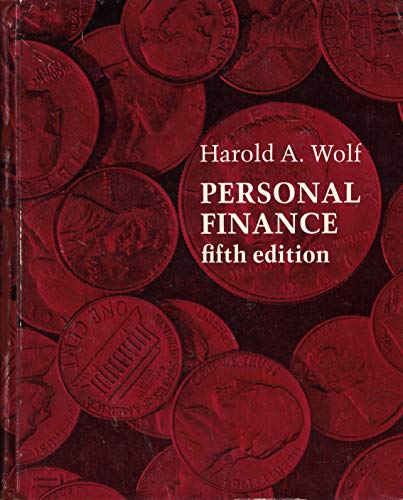 personal finance 5th edition harold a. wolf 0205060471, 9780205060474