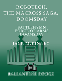 robotech the macross saga doomsday 1st edition jack mckinney 0345391454, 0307761673, 9780345391452,