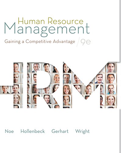 human resource management gaining a competitive advantage 9th edition raymond noe 1259117332, 9781259117336