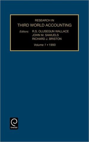 research in third world accounting volume 1 1990 1st edition j.m. samu r.s. olusegun wallace,  s olusegun