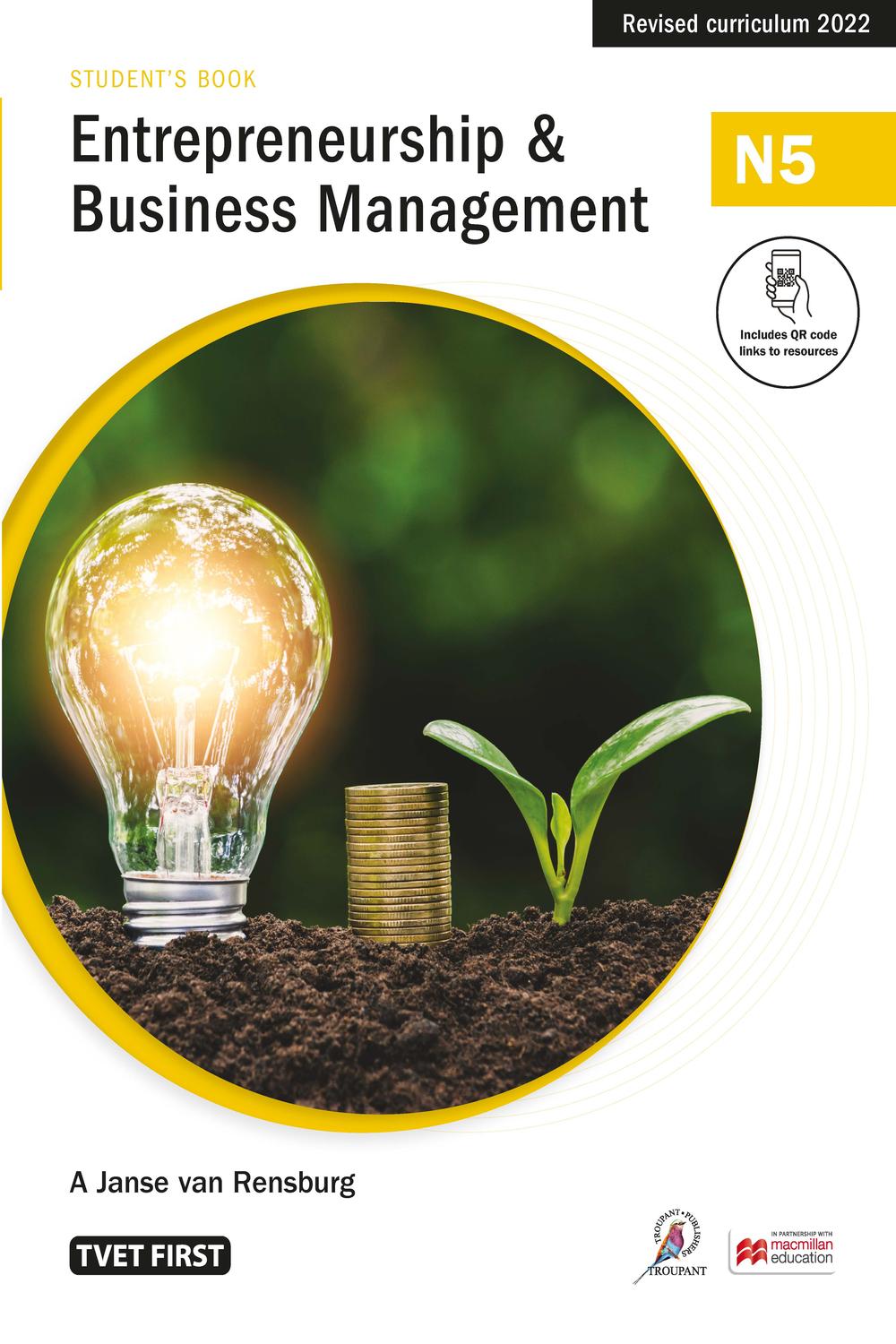 entrepreneurship and business management n5 1st edition a janse van rensburg 1430810114, 9781430810117