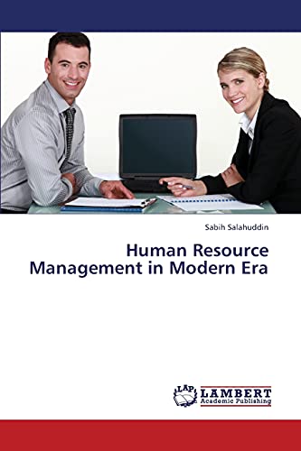 human resource management in modern era 1st edition sabih salahuddin 3659394548, 9783659394546
