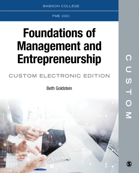 foundations of management and entrepreneurship 1st edition sage publications, inc 1071846868, 9781071846865