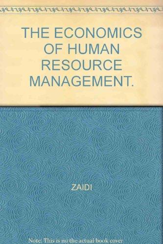 the economics of human resource management 1st edition mitchell, daniel 0631168974, 9780631168973