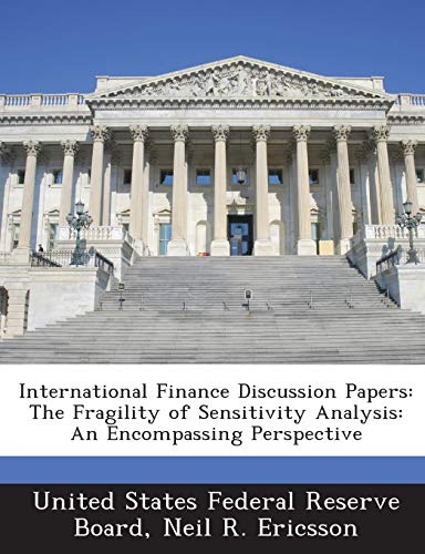 international finance discussion papers the fragility of sensitivity analysis an encompassing perspective 1st