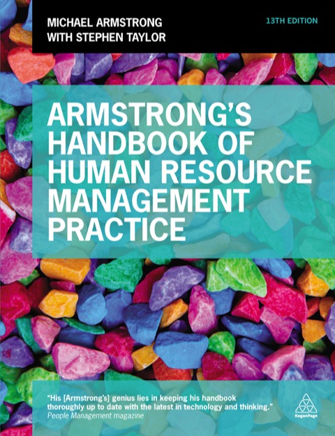 armstrongs handbook of human resource management practice 13th edition michael armstrong, stephen taylor