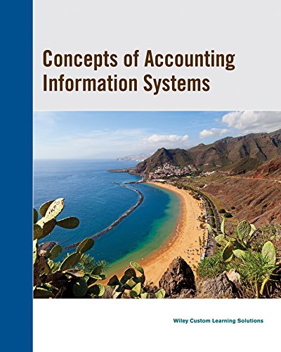concepts of accounting information systems 1st edition nancy bagranoff, mark simkin, carolyn strand norman