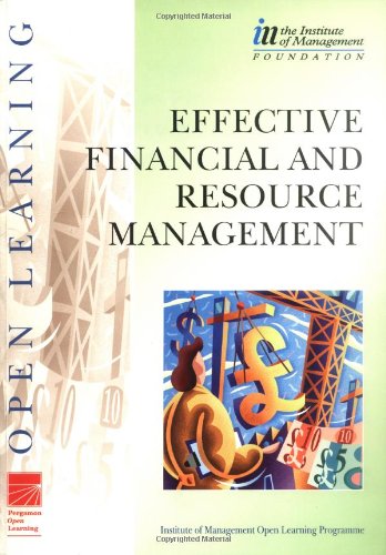 effective financial and resource management 1st edition cathy lake , gareth lewis 0750636696, 9780750636698