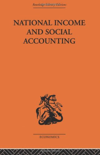 national income and social accounting 1st edition ronald cooper , profesor harold c edey , harold c. edey  , 