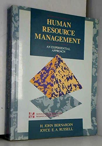 human resources management an experiential approach international edition john bernardin , joyce russell