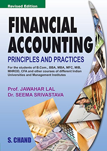 financial accounting principles and practices 1st edition jawahar lal, seema srivastava 8121923069,