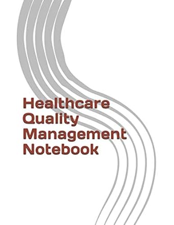 Healthcare Quality Management Notebook