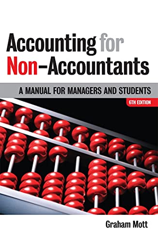 accounting for non accountants a manual for managers and students 6th edition graham mott 0749444169,