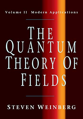the quantum theory of fields volume 2 modern applications 1st edition weinberg, steven 0521670543,